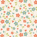 Colorful Floral Pattern Background 7