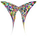 Colorful Geometric Butterfly 4