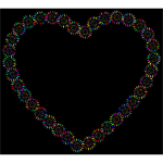 Colorful Geometric Heart