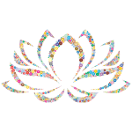 Colorful Lotus Flower Circles 2