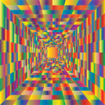 Colorful Perspective Grid 3
