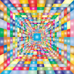 Colorful Perspective Grid