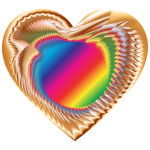 Colorful Refraction Heart 10