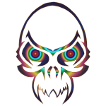 Colorful Skull 3 Variation 2