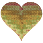Colorful Wavy Heart 11