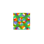 Colourful Square pattern 3