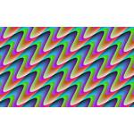 Colorful Background With Wavy Pattern