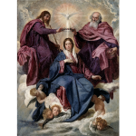 Coronation Of The Virgin By Diego Velazquez