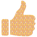 Cute Floral Thumbs Up