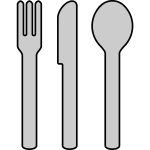Cutlery vector icons