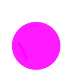 Pink circle graphic effect
