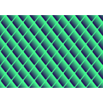 Diamond pattern in green color