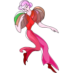 Retro dancer illustration