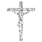 Diamond Gemstone Crucifix