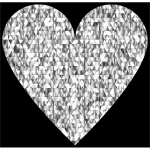 Diamond Gemstone Heart