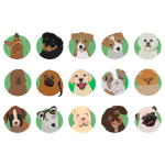 Dog Breeds Icons