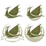 Dragon logos