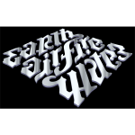 Earth Air Fire Water Ambigram 3
