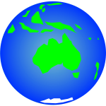 Globe vector clip art
