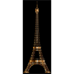 Eiffel Tower Shiny Copper