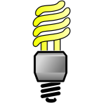 Energy Saver Lightbulb On