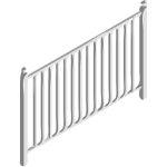 Simple gray fence