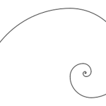 Fibonacci spiral
