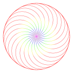 Fibonacci Spiral 3