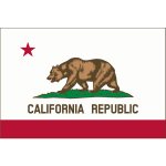 Flag of Calfornia Cook  v11 Border Thin