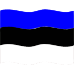 Flag of Estonia wave 2016081840