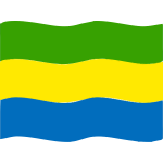 Flag of Gabon wave 2016081805