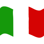 Flag of Italy wave 2016081641