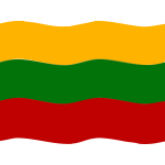 Flag of Lithuania wave 2016082036