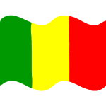 Flag of Mali wave 2016081632