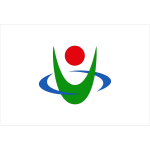 Flag of Uwajima, Ehime