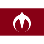 Flag of Jumonji, Akita