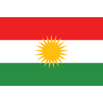 Flag of Kurdistan vector