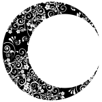 Floral Crescent Moon Mark II