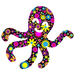 Floral octopus