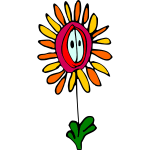 Flower With Eyes
