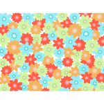 Flowers pattern vector image
