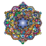 Flowery Mandala Prismatic 2
