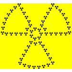 Fractal Radioactive Symbol