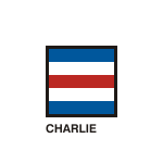 Gran Pavese flags, Charlie flag