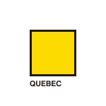 Gran Pavese flags, Quebec flag