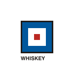 Whiskey flag