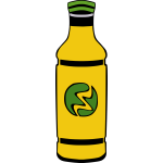 Bottle vector graphics