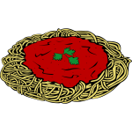 Spaghetti vector graphics
