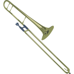 Vector image of trombone