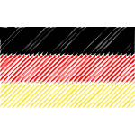 German flag linear 2016083024